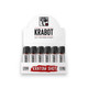 Krabot Kratom Extract Shot Peach Gummy 150mg 15ml Back  box